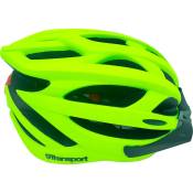 9transport Helmet With Rear Light Jaune