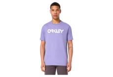 T shirt manches courtes oakley mark ii 2 0 violet blanc