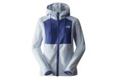 Veste polaire femme the north face homesafe full zip hoody gris violet