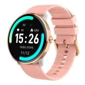 Cool Amoled Forever Silicone Smartwatch Rose