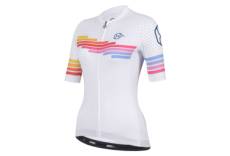 Maillot cycliste manches coutres ete pour femmes 8andcounting