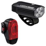 Lezyne Fusion Drive Pro 600+ / Ktv Drive Pro+ Light Set Argenté 600 / 150 Lumens