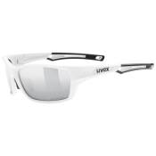 Uvex Sportstyle 232 Polarvision Mirrored Polarized Sunglasses Blanc Mirror Silver/CAT3