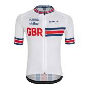 Kalas Great Britain Cycling Team Z2 Short Sleeve Jersey Blanc 11 Years