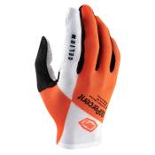 100percent Celium Long Gloves Orange M Homme