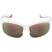 Alpina Flexxy Hr Mirrored Polarized Sunglasses Blanc Pink Mirror/CAT3