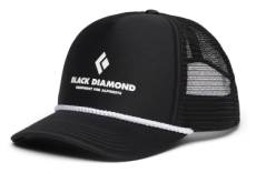 Casquette black diamond flat bill trucker noir