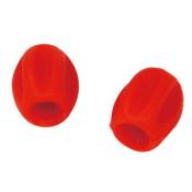 Jagwire Tips Workshop Mini Tube Tops-red 50pcs Rouge