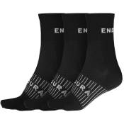 Endura Coolmax® Race Socks 3 Pairs Noir EU 37-42 Homme