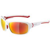 Alpina Lyron Mirror Sunglasses Blanc Red Mirror/CAT3