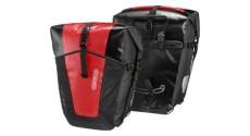 Paire de sacoches de porte bagages ortlieb back roller pro classic 70l rouge noir