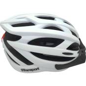 9transport Helmet With Rear Light Blanc