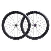 Reynolds Blacklabel 60 Expert Disc Tubeless Road Wheel Set Argenté 12 x 100 / 12 x 142 mm / Shimano HGR/Sram XDR