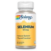 Solaray Selenium 50mcgr 100 Units Blanc