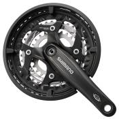 Shimano Deore T521 Octalink With Chain Guard 104/64 Bcd Crankset Noir 175 mm / 48/36/26t