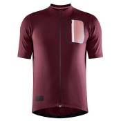 Craft Adv Offroad Short Sleeve Jersey Violet S Homme