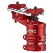 Kcnc Majestic Seatpost Clamp With Setback 25.0 Mm Rouge 50 mm / 34.9 mm