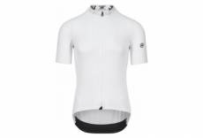 Maillot manches courtes assos mille gt c2 summer blanc