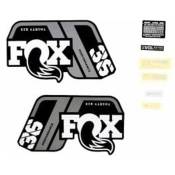 Fox 34 Sc P-s Gray 2021 Fox Fork Stickers Noir