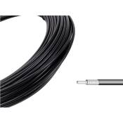 Qt Cycle Tech Brake Cable Sleeve 30 Meters Argenté 5 mm