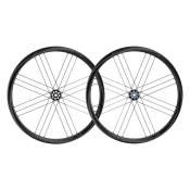 Campagnolo Bora Wto 33 2 Way Fit Disc Tubeless Road Wheel Set Noir 12 x 100 / 12 x 142 mm / Campagnolo