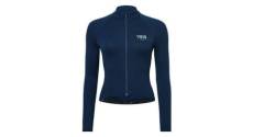 Maillot manches longues manches longues void merino bleu