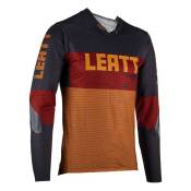 Leatt Gravity 4.0 Long Sleeve Enduro Jersey Orange,Noir S Homme