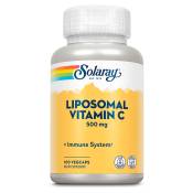 Solaray Lipo Vitamin C 100 Units Blanc