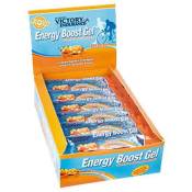 Victory Endurance Energy Boost 42g 24 Units Orange Energy Gels Box Bleu