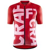 Craft Adv Endur Graphic Short Sleeve Jersey Rouge M Homme