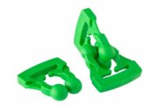Pack 2 attaches rapides clip on vert