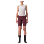 Castelli Free Aero Rc Shorts Rouge,Blanc S Femme