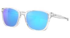 Lunettes oakley objector polished clear prizm sapphire ref oo9018 0255
