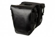 Sacoches de porte bagage agu clean double bike bag shelter large 42l noir