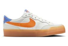 Chaussures nike sb zoom pogo plus blanc orange