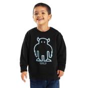 Siroko Furry Sweatshirt Noir 11-12 Years