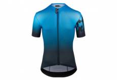 Assos equipe rs jersey s9 targa cyber blue maillot manches courtes homme