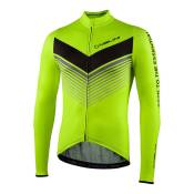 Nalini Fit Long Sleeve Jersey Jaune S Homme