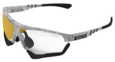 Scicon sports aerocomfort scn xt xl lunettes de soleil de performance sportive miroir de bronze photocromique scnxt matt gele