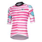Mb Wear Pastry Short Sleeve Jersey Blanc,Rose M Homme