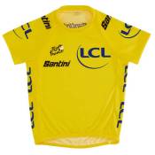 Santini Tour De France Gpm Leader Jr Short Sleeve Jersey Jaune 12-24 Months