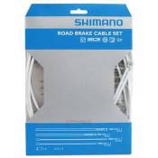 Shimano Road Break Cable Set Gear Cable Kit Blanc