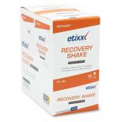 Etixx Recovery 50g 12 Units Chocolate Monodose Box Blanc,Orange