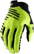 100% R-Core Gloves - Fluorescent Yellow
