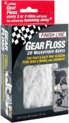 Finish Line Gear Cleaner Floss, White