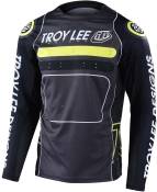 Maillot Troy Lee Designs Sprint, Drop In Black/Green