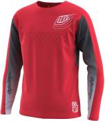Troy Lee Designs Youth Sprint Jersey Richter - Richter Race Red