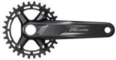 Shimano M5100 Deore 11 Speed Chainset, Black