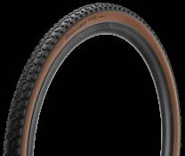 Pirelli Cinturato Classic Mixed Terrain Gravel Tyre, Black/Tan Wall