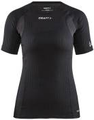 Craft Women's Active Extreme X RN SS Baselayer, Black